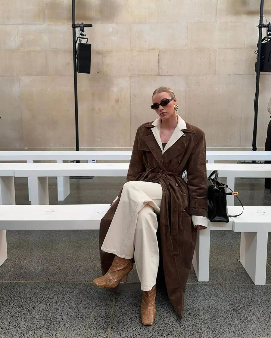 Trenchcoat Damen | Taillierender Gürtel & Zeitlos Elegant