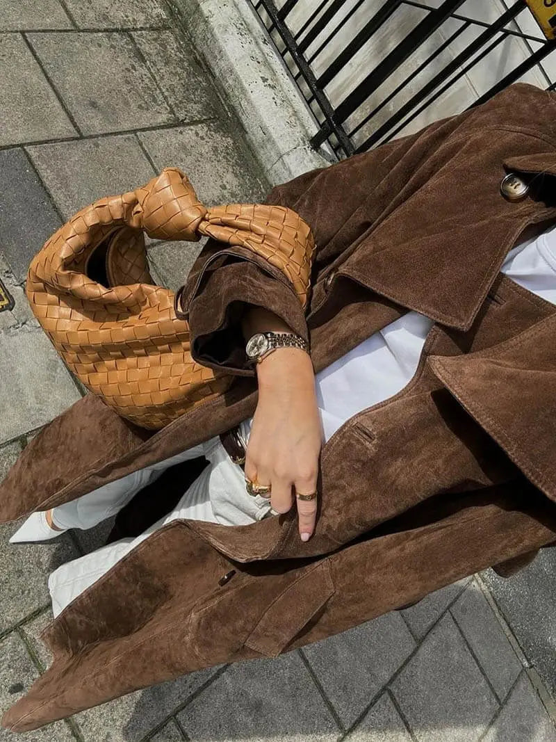 Trenchcoat Damen | Taillierender Gürtel & Zeitlos Elegant