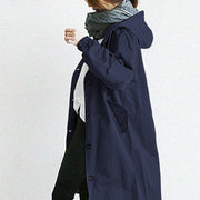 Damen Trenchcoat mit Kapuze | Übergangsjacke für jeden Tag