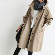 Damen Trenchcoat mit Kapuze | Übergangsjacke für jeden Tag