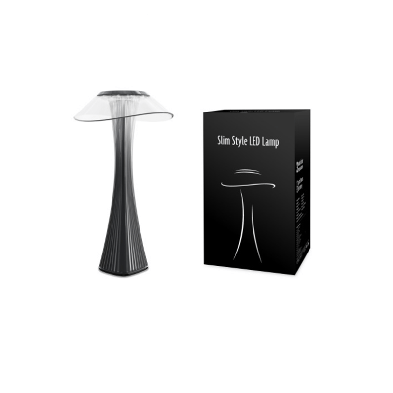 Kristall-LED-Tischlampe – Stilvolles, kabelloses Licht mit Touch-Dimmer & Farbwechsel
