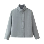 Übergangsjacke Damen | Jacke Damen | Stehkragen für eleganten Schutz