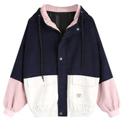 Übergangsjacke Damen | Kapuzenpullover Damen | Elastische Abschlüsse für bessere Wärmeisolation