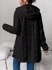 Übergangsjacke Damen | Mantel Damen | Knopfleiste & Wärmender Tragekomfort