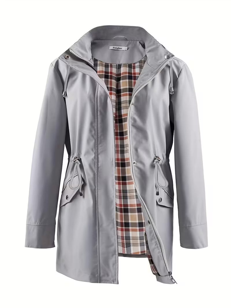 Übergangsjacke Damen | Parka Damen | Kapuze & Taillenzug für flexible Passform