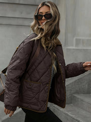 Übergangsjacke Damen | Steppjacke Damen | Winddicht & angenehm wärmend