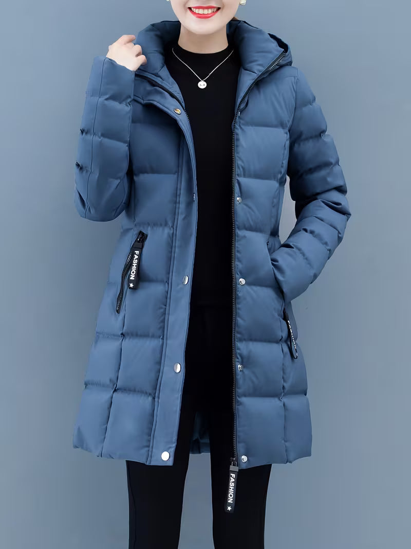 Übergangsjacke Damen | Steppmantel Damen | Kapuze & Windschutz