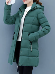 Übergangsjacke Damen | Steppmantel Damen | Kapuze & Windschutz
