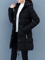 Übergangsjacke Damen | Steppmantel Damen | Kapuze & Windschutz