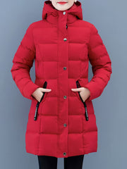 Übergangsjacke Damen | Steppmantel Damen | Kapuze & Windschutz