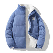 Übergangsjacke Herren | Herren Jacken | Wendbar & Stehkragen: Look-Wechsel & Zugluftschutz