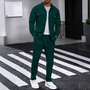 Übergangsjacke Herren | Jacke Herren | 2-teilig & geprägt für klaren Look