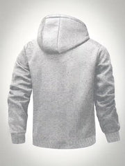 Übergangsjacke Herren | Zip Hoodie Herren | Kapuze & Wärmekomfort