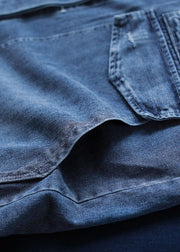 Caroline | Vintage-Denimmantel mit Knöpfen
