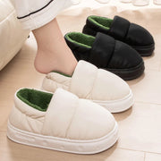 Unisex Hausschuhe Warm Fleece Rutschfest