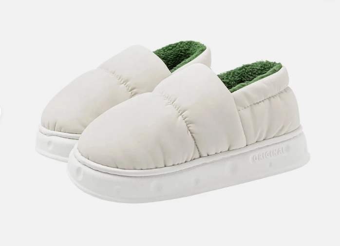 Unisex Hausschuhe Warm Fleece Rutschfest