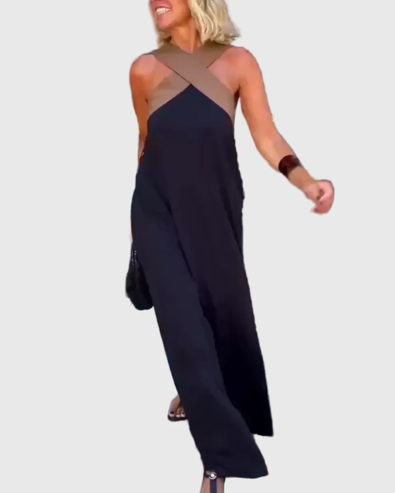 Magdalena | Damen Anmutiges Fließendes Maxikleid – Maxi Kleid Fließend Elegant 2026