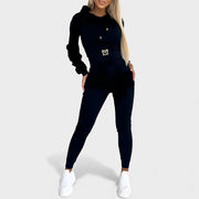 Maayan - Lässiges Zweiteiliges Set Aus Langärmeligem Hoodie Und Hose