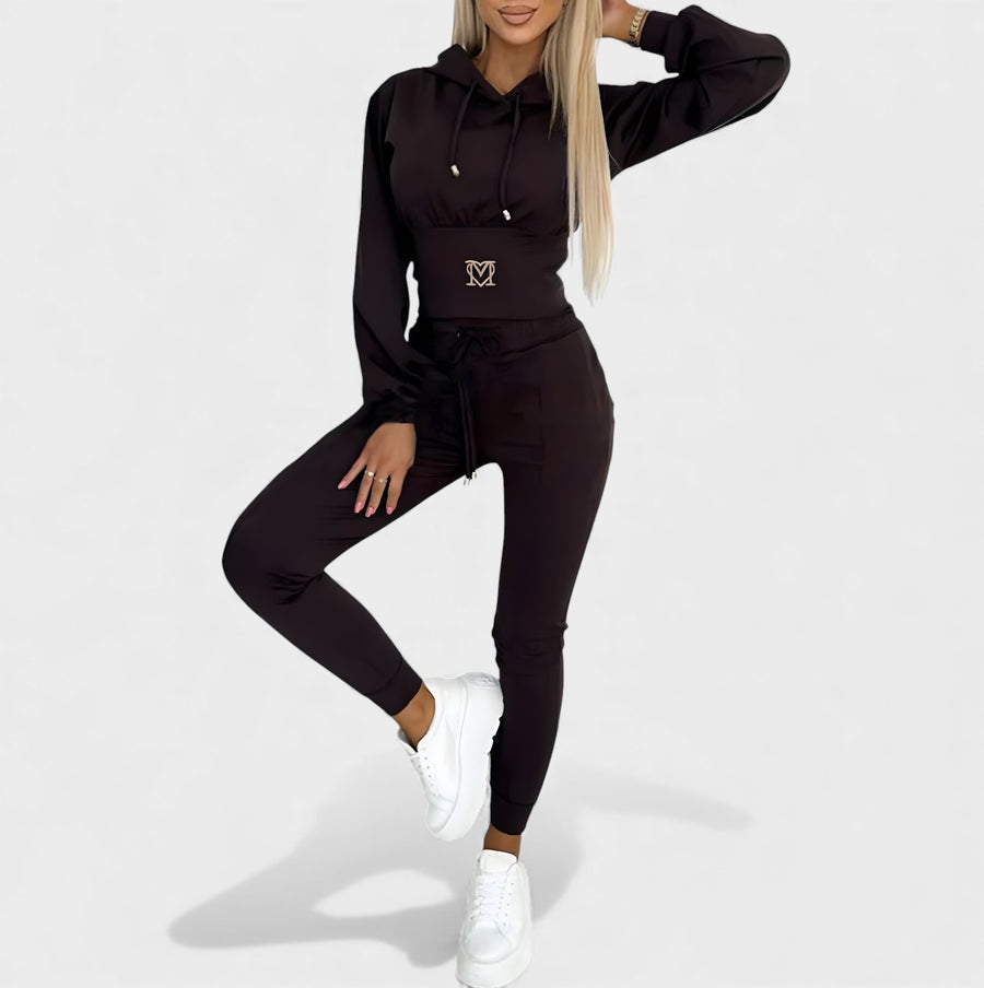 Maayan - Lässiges Zweiteiliges Set Aus Langärmeligem Hoodie Und Hose