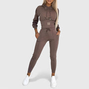Maayan - Lässiges Zweiteiliges Set Aus Langärmeligem Hoodie Und Hose