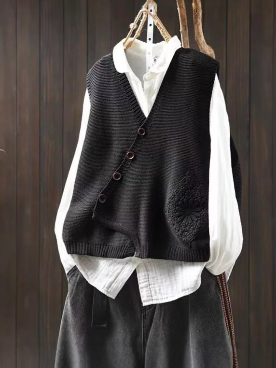 Elaine | Elegante Strickweste