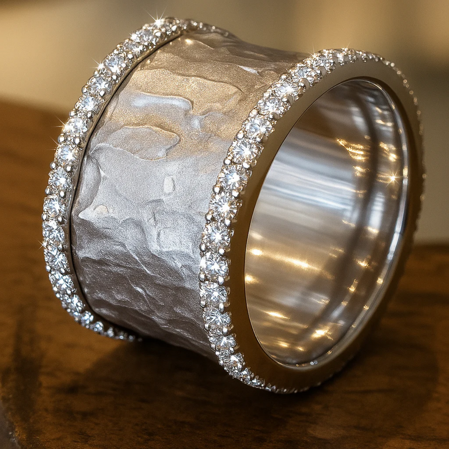 Dulce™ - Vintage Silberbeschichteter Ring