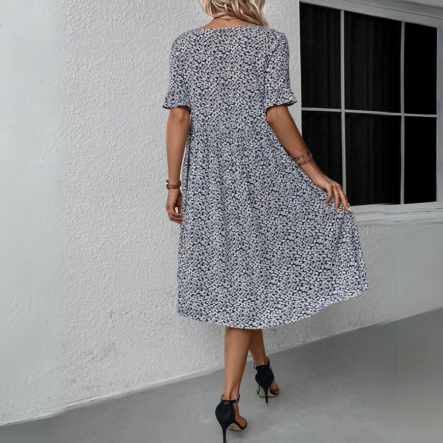 Nina | Elegantes Kleid mit Punkten