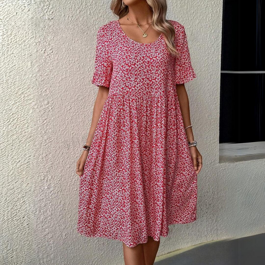 Nina | Elegantes Kleid mit Punkten