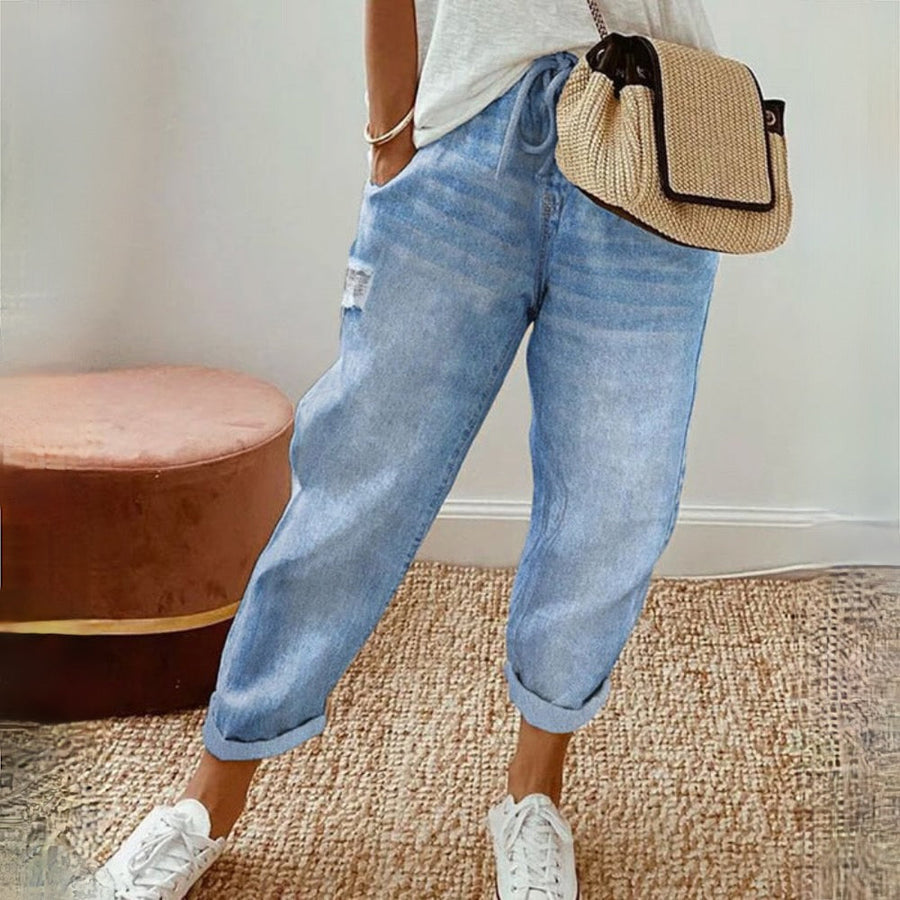 Heidi-Mode | Boho-Sommerhose aus Baumwolle