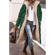 Damen Steppmantel Langer Trenchcoat | Winter