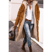 Damen Steppmantel Langer Trenchcoat | Winter