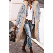 Damen Steppmantel Langer Trenchcoat | Winter