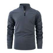 Herren Langarm Halbzip Pullover | Winter
