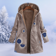 Damen Jacke Mit Blumenmuster | Winter