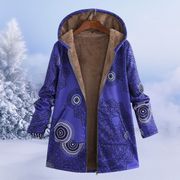 Damen Jacke Mit Blumenmuster | Winter