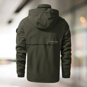 Wasserfeste Outdoor-Jacke mit Kapuze – Winddichte Jacke für Abenteuer und Trekking, funktionales Design für jedes Wetter