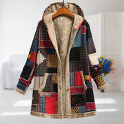 Kamellie – Leichte Winterjacke mit Kunstfellfutter