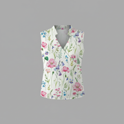 Top con scollo a V donna | Maglia casual per l'estate