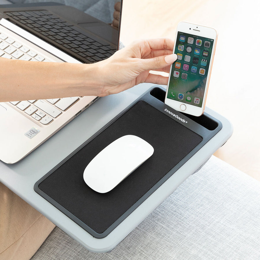Innova Laptop-Tisch mit XL-Kissen Deskion