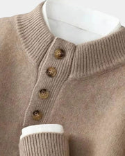 VALDEMAR™ | STRICKJACKE MIT GÜRTEL