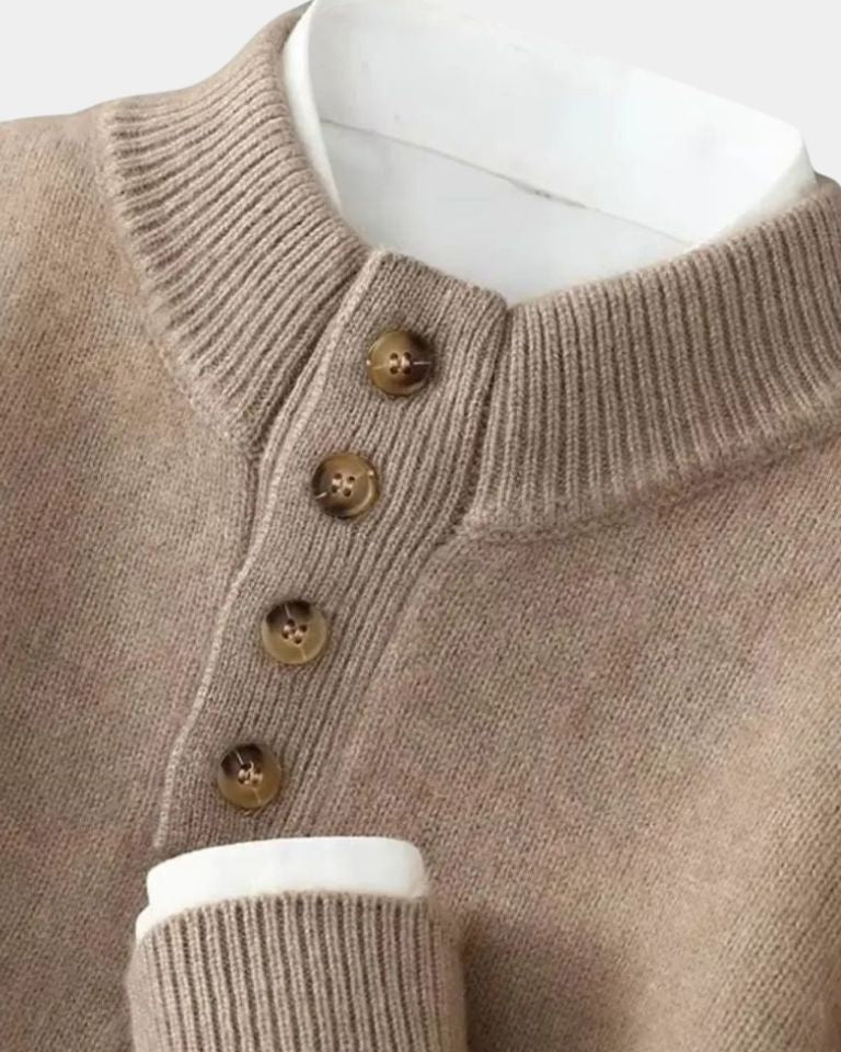 VALDEMAR™ | STRICKJACKE MIT GÜRTEL