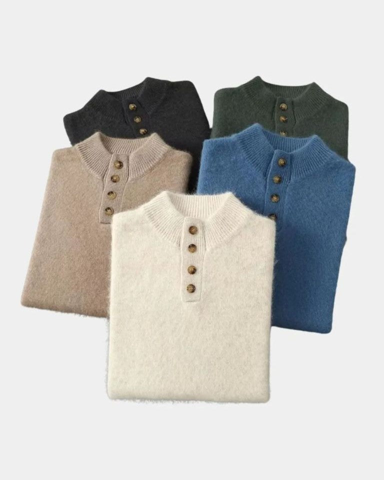 VALDEMAR™ | STRICKJACKE MIT GÜRTEL