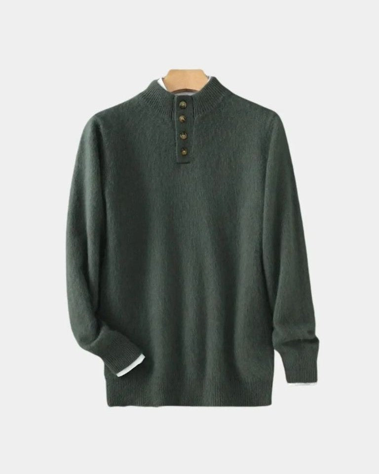 VALDEMAR™ | STRICKJACKE MIT GÜRTEL