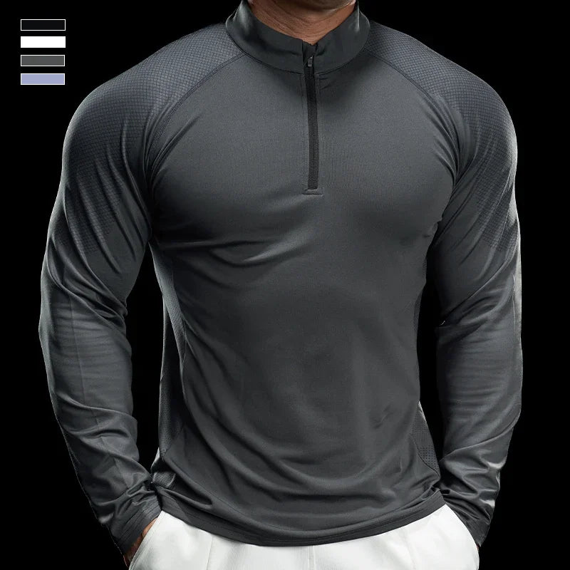 Eltron | Schnelltrocknendes Fitnessshirt für Herren Kompression