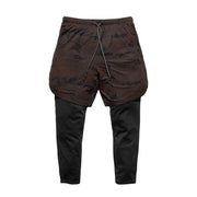 Vexon | Atmungsaktive Kompressionshose für Herren 2-in-1