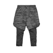 Vexon | Atmungsaktive Kompressionshose für Herren 2-in-1