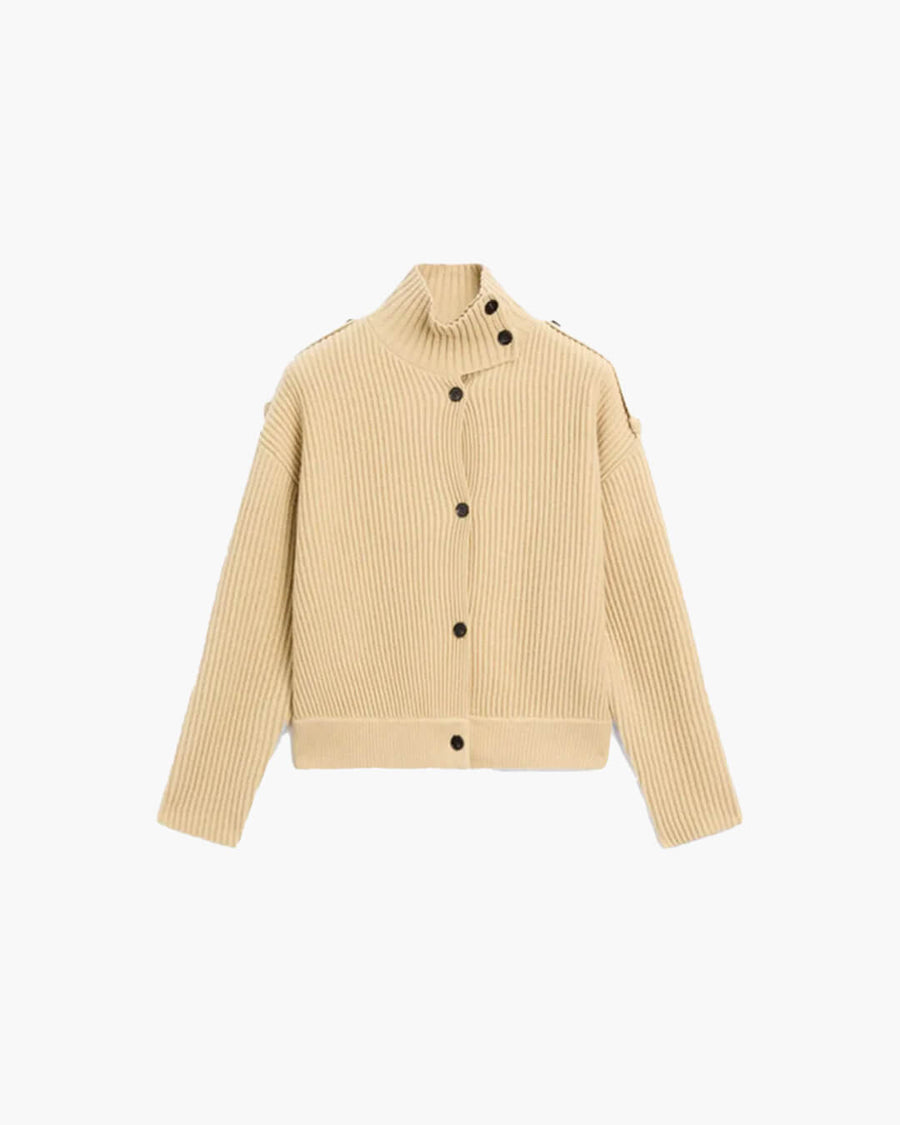 Sandra Stehkragen Strick-Cardigan