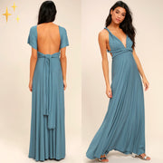 Vielseitiges Wickelkleid Multiway Design | Damenkleid