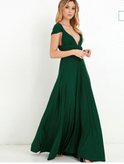 Vielseitiges Wickelkleid Multiway Design | Damenkleid