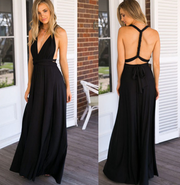 Vielseitiges Wickelkleid Multiway Design | Damenkleid